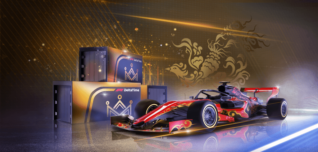 F1 Delta Time Apex Race Car