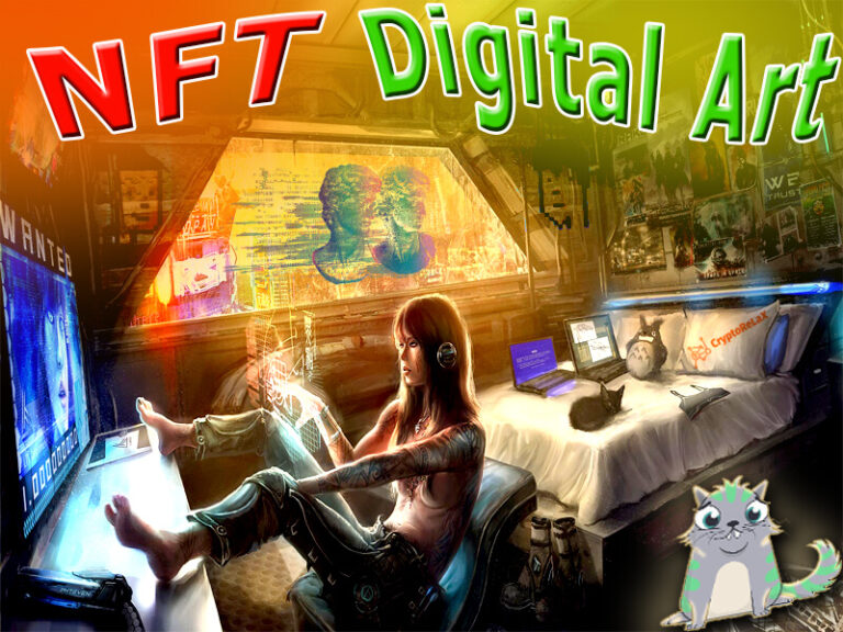 NFT Digital Art — CryptoReLaX