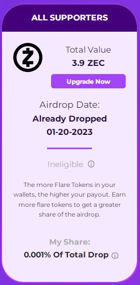 All supporters airdrop PipeFlare