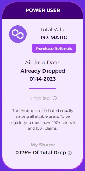 POWER USER airdrop PipeFlare